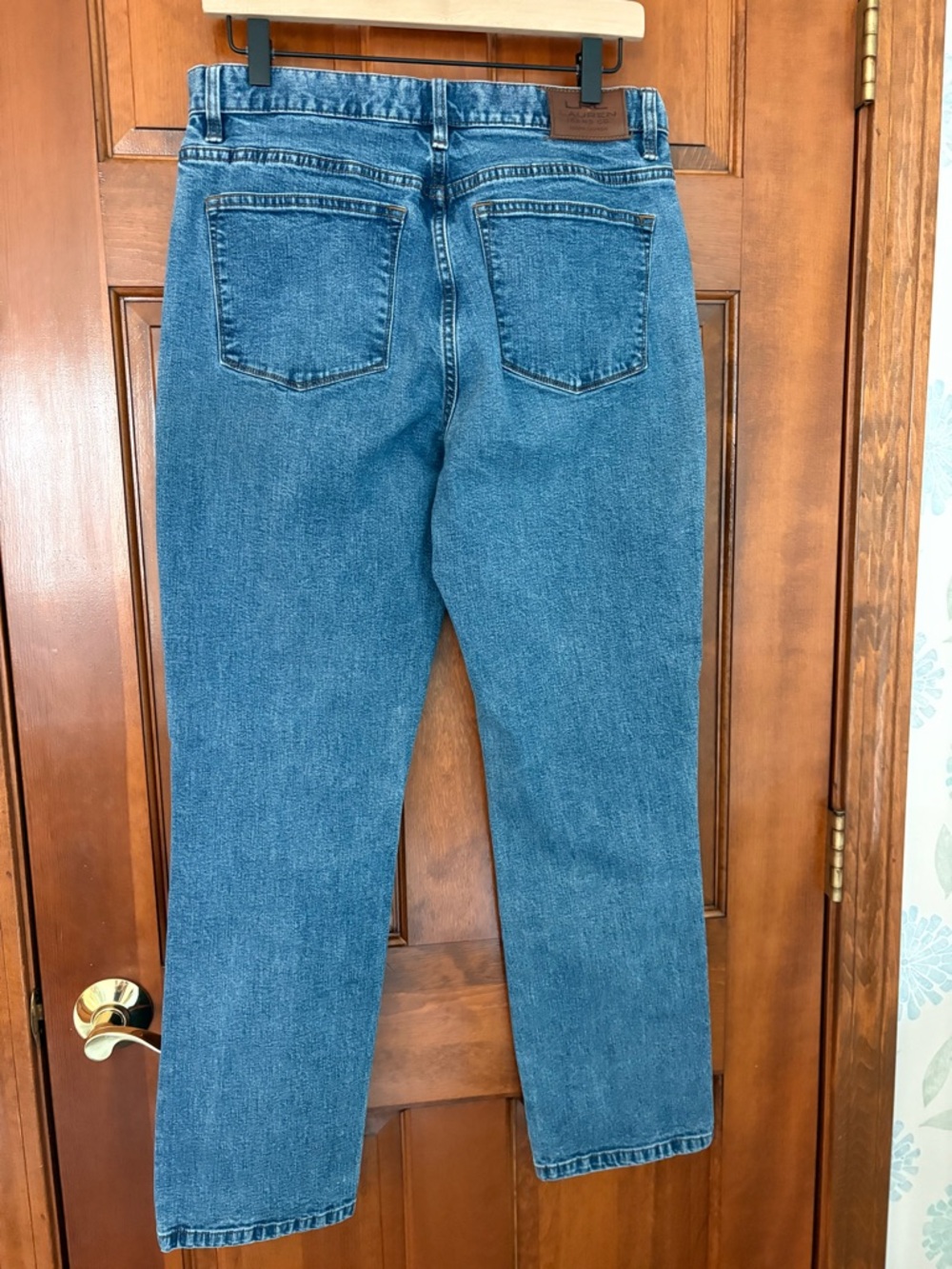 Ralph Lauren LRL Medium Blue Denim Jeans Size 8